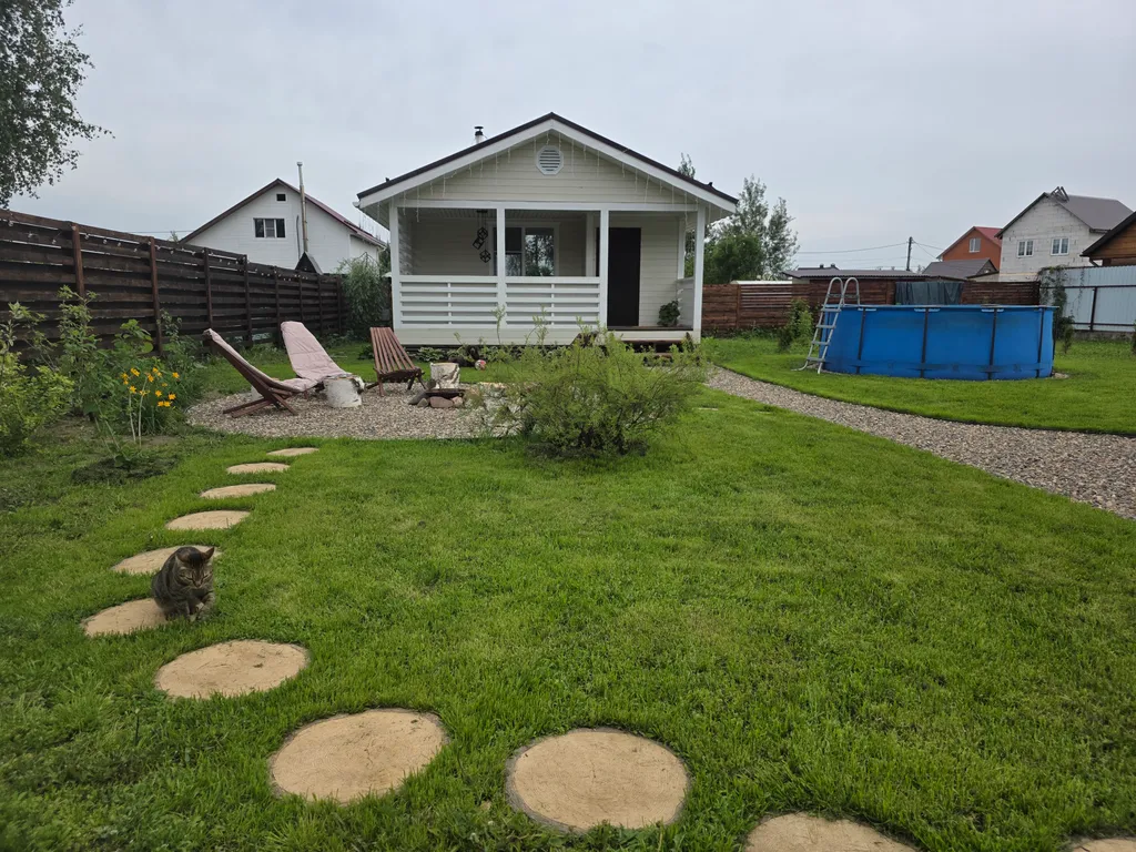 Уютный, светлый, новый евро-3 комнатный дом на участке 9 соток с баней