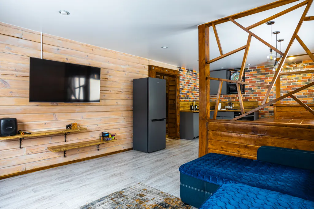 Уютный и просторный коттедж в стиле Шале