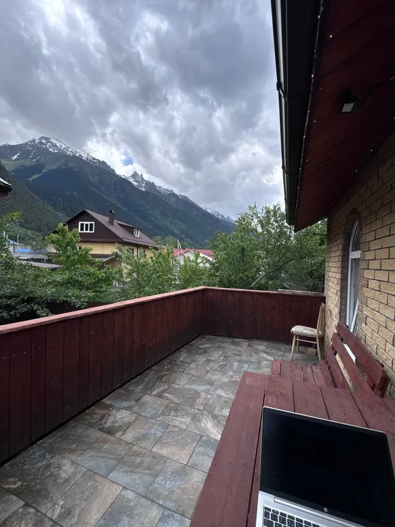 Коттедж Дом с баней и озером — Теберда