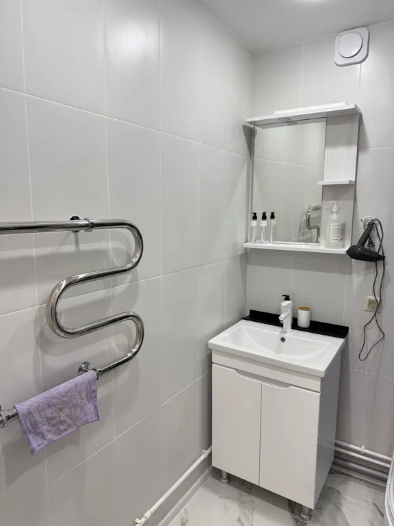 Светлая просторная однокомнатная квартира