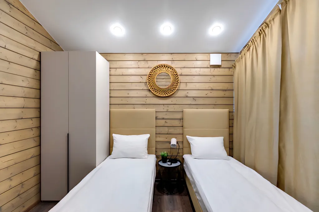 Коттедж Эко-Дом с Панорамными окнами на лес и террасой — Можайск