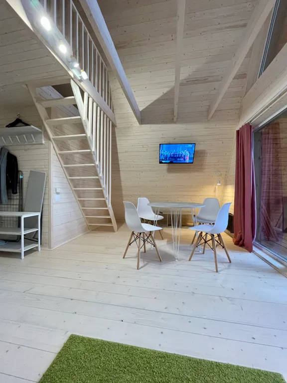 Дом-шалаш N3 с видом на Выборгский залив