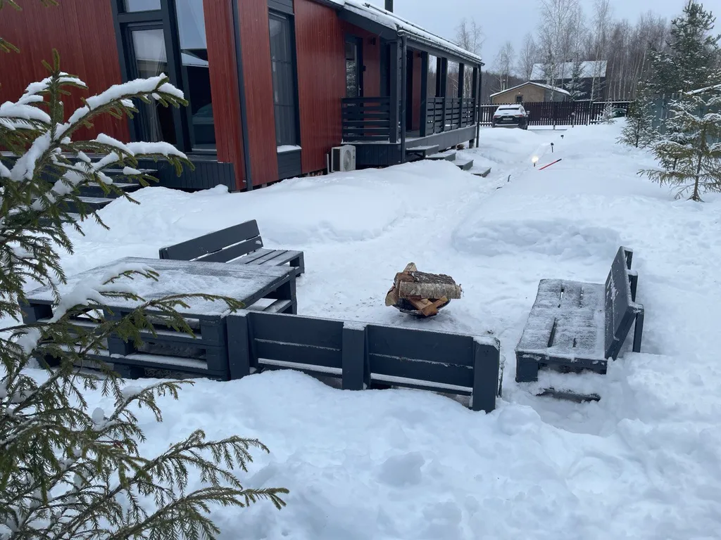 Коттедж Дом с панорамными окнами рядом с Можайским морем — Можайск