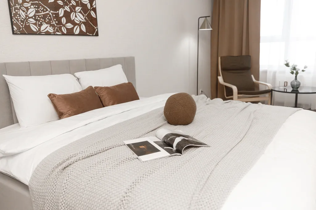 Стильная двухкомнатная квартира в новостройке