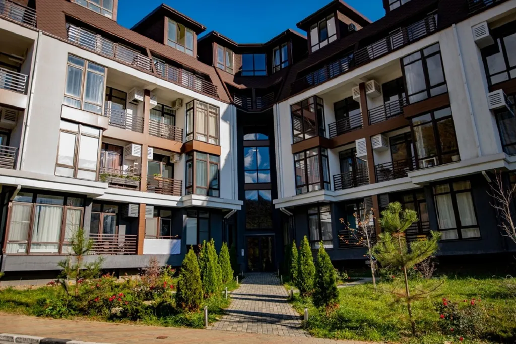 Апартаменты с видом на горы