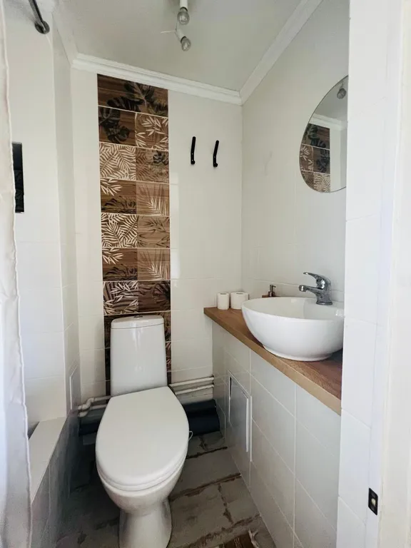 Уютная студия с выходом в сад