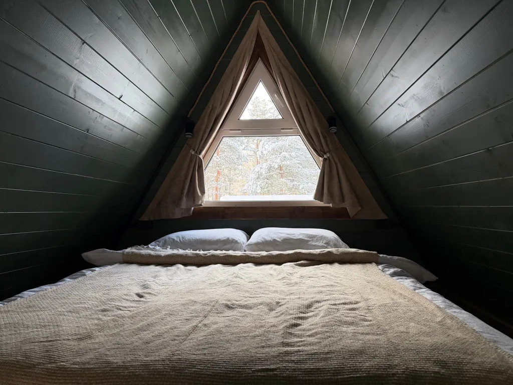 Зелёный а-фрейм