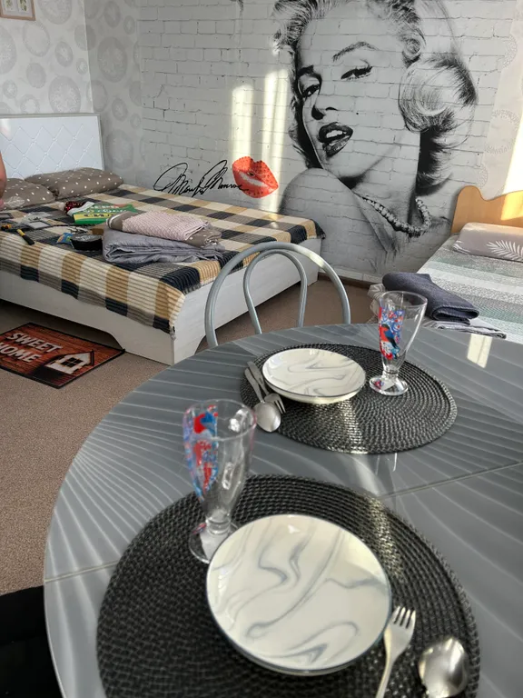 Уютная квартира-студия как для одного так и для семьи