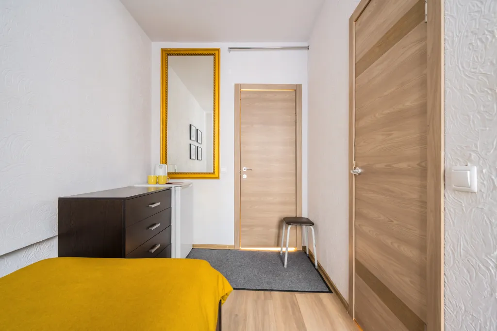 Квартира Комната с санузлом и двумя отдельными кроватями у зоопарка — Санкт-Петербург