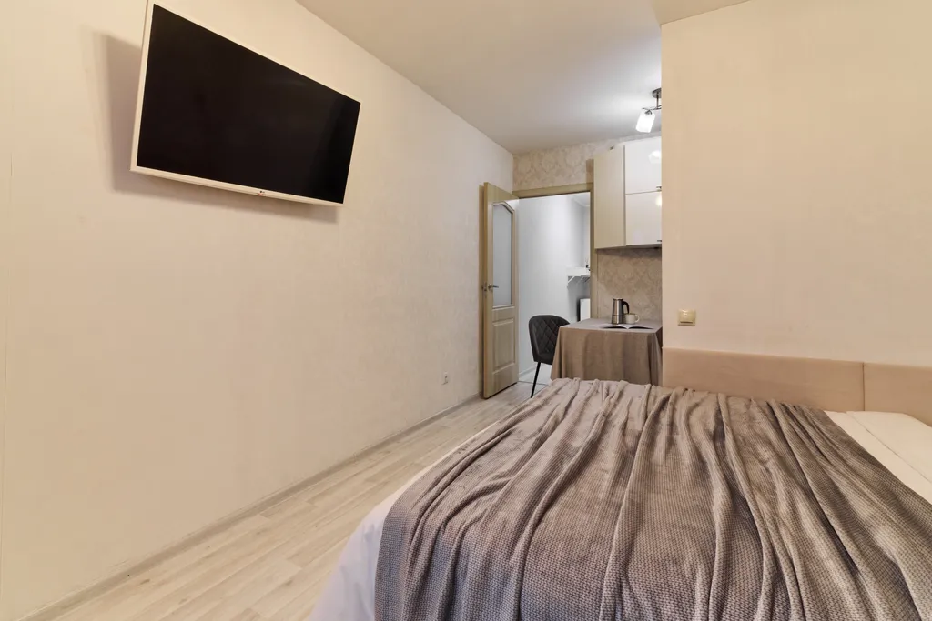 Квартира Квартира Студия с большим балконом у Экспофорума в 5 минутах от аэропорта — Шушары