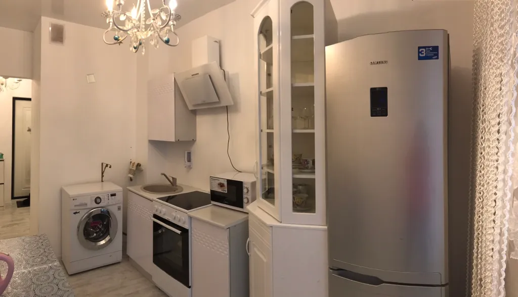 Светлая квартира с видом на Ангару