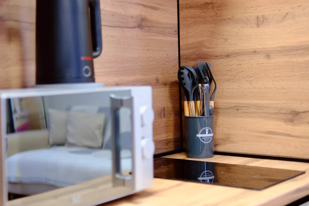 Студия с красивым видом