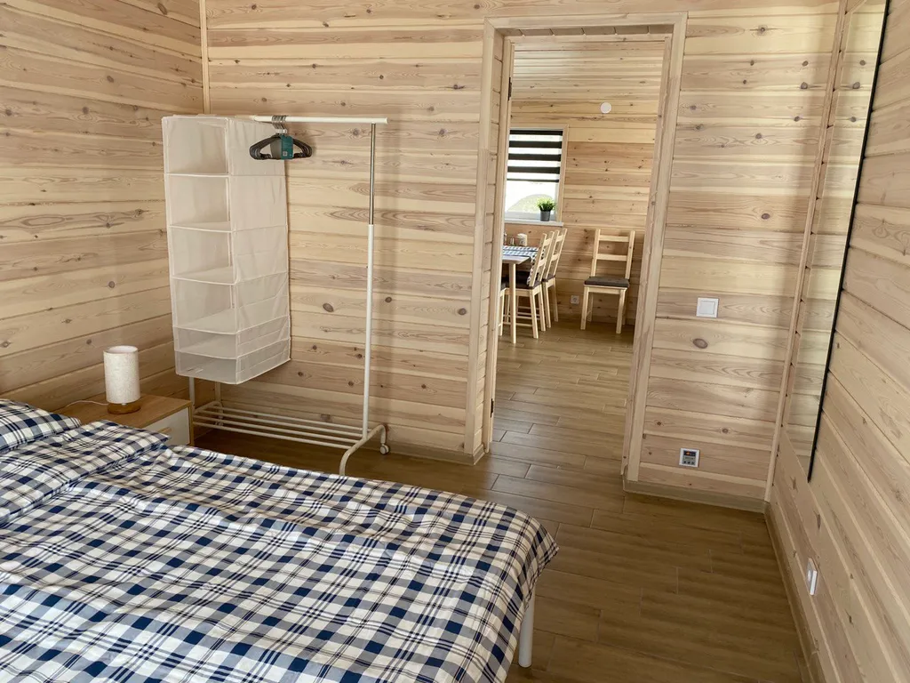 Светлый ХюггеДомик с сауной