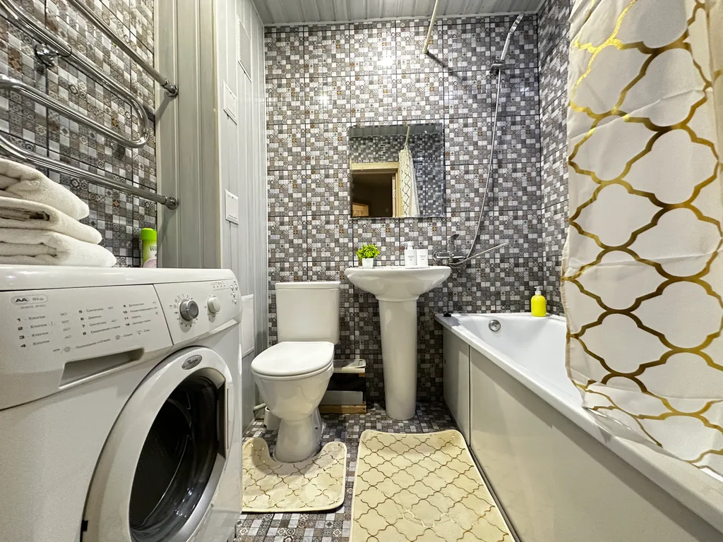 Стильная и уютная однокомнатная квартира у леса