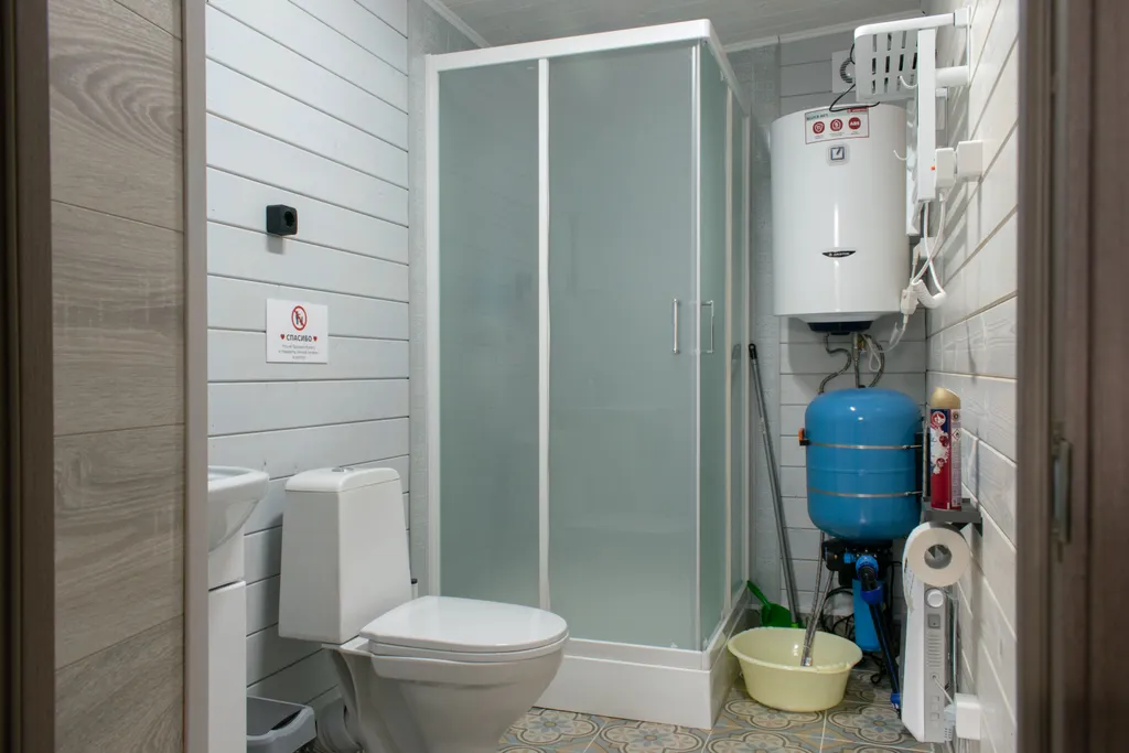 Новый гостевой дом и баня у Горного парка