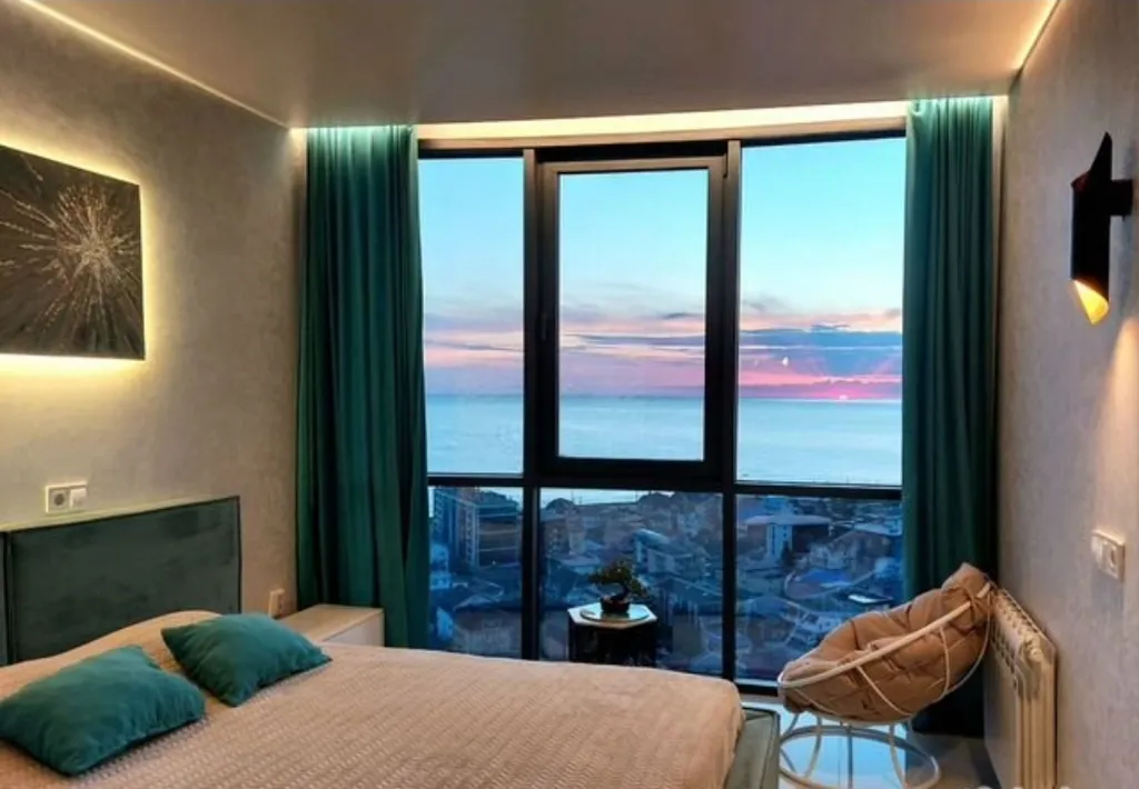 Квартира Квартира Дизайн-студия на 19 этаже в Сочи с потрясающим видом на море — Адлер