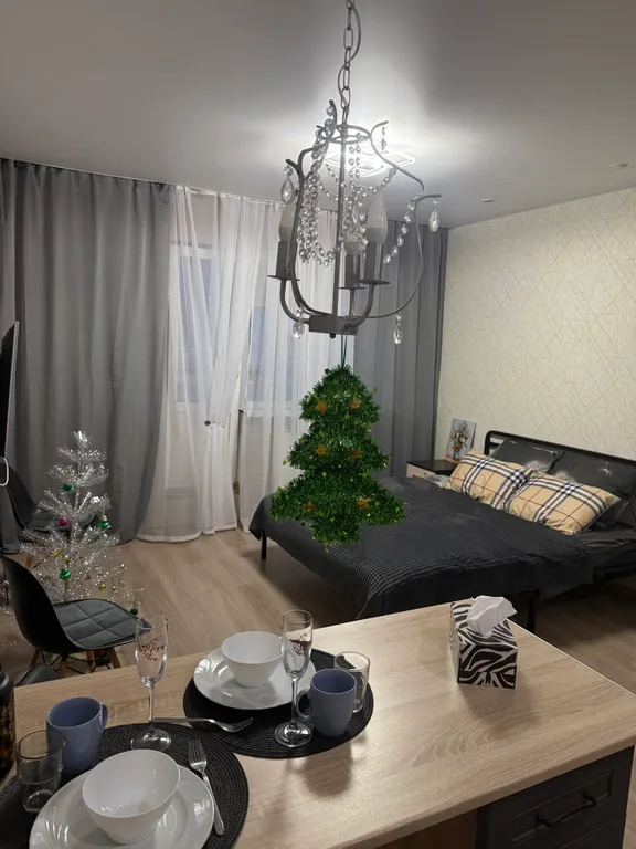 Квартира Квартира Уютная студия ждет гостей — Шушары