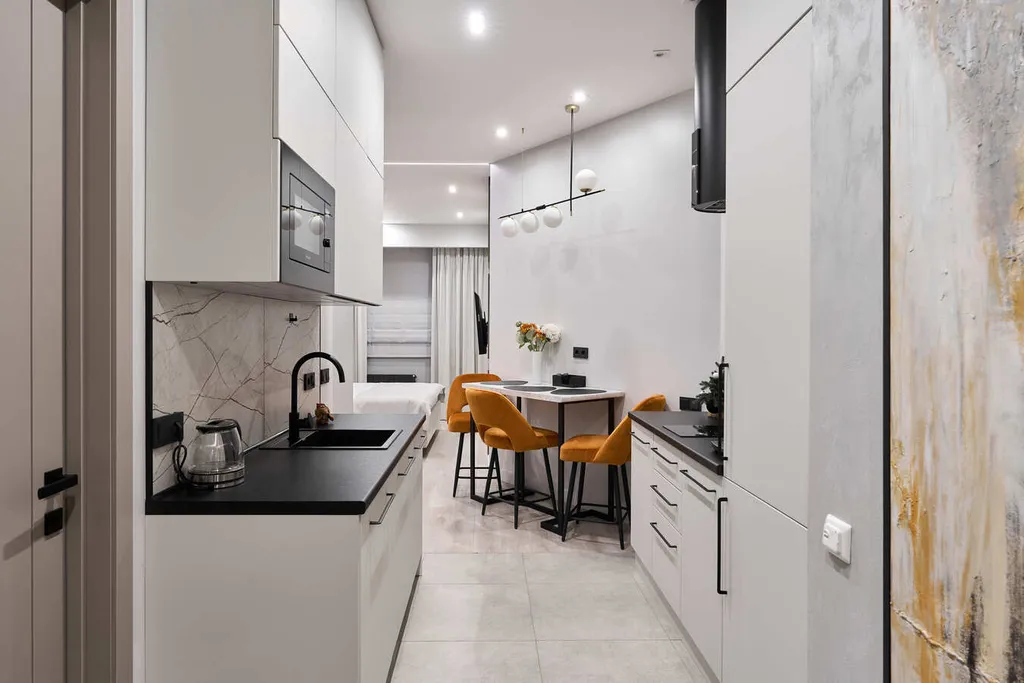 Квартира Квартира Стильная студия у Садового кольца — Москва