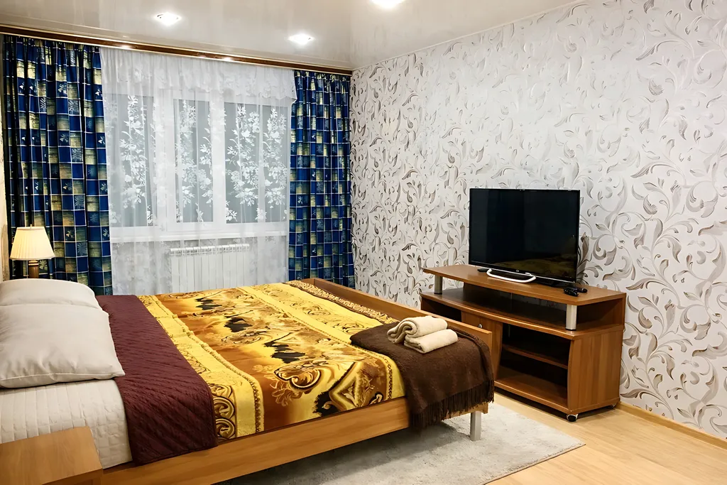 Квартира 1-к апартаменты на 2 человек в центре города (Тц Каскад, Драмтеатр) — аренда посуточно в Воркута