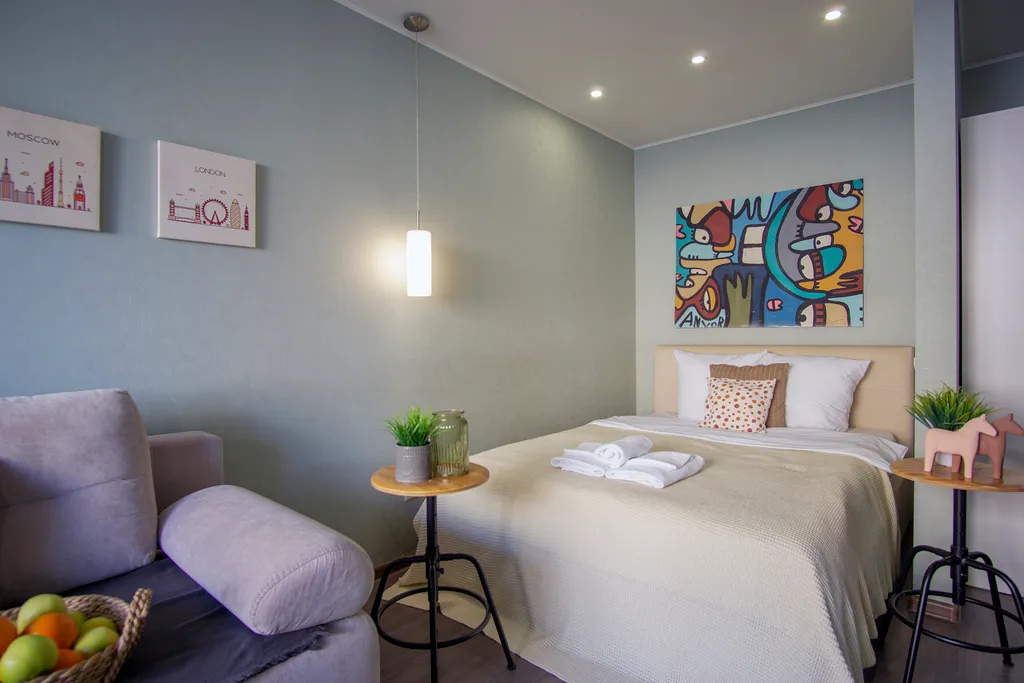 Квартира Квартира GoldenRing-Apartments Стильная студия в самом центре — Ярославль