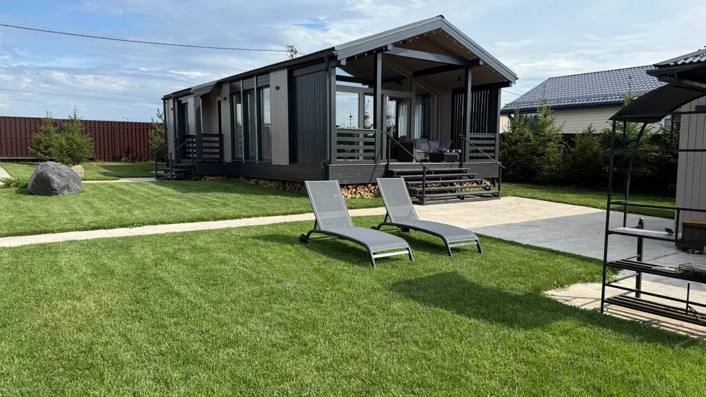 Коттедж Дом с баней, сибирским чаном и теплой панорамной беседкой — аренда посуточно в Ступино