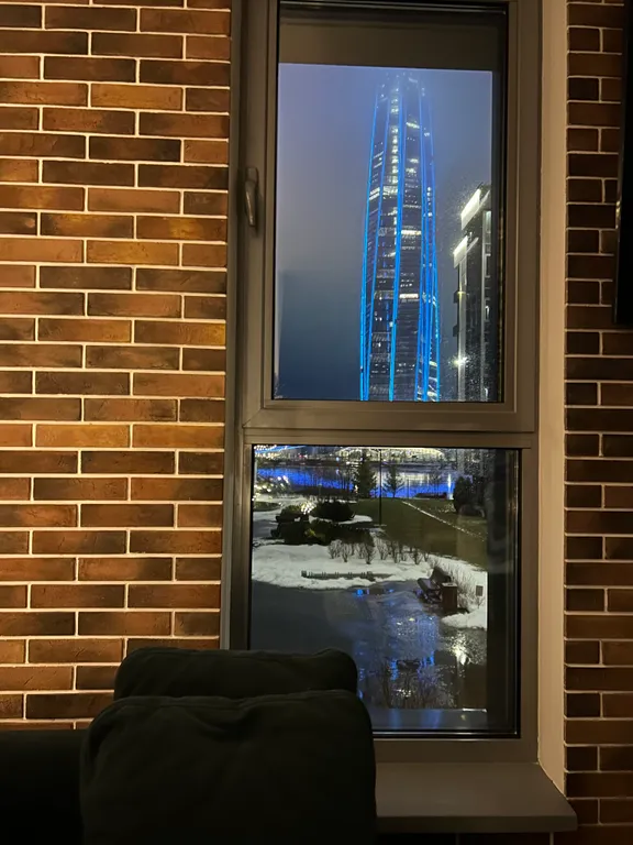 Квартира Квартира Апартамент в ЖК Лахта Плаза — Санкт-Петербург