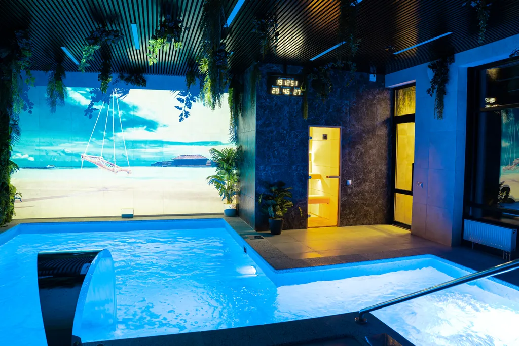 Квартира Квартира Уникальная студия со spa-комплексом и бассейном — Екатеринбург