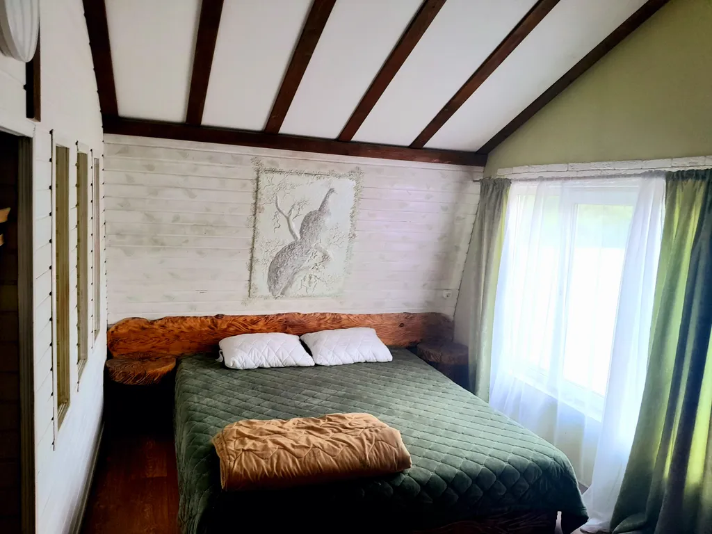 Дом на реке шале Венеция с чаном и вместительной банькой