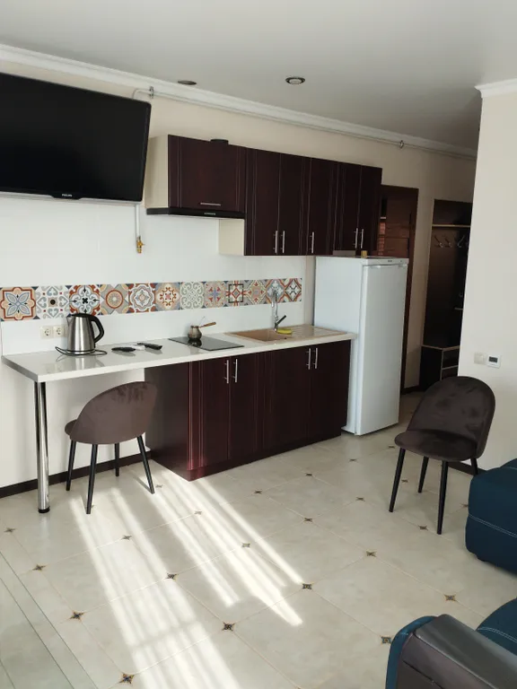 Домик с видом на гору