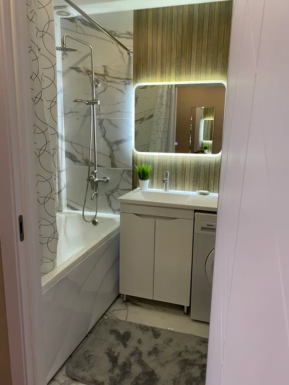 Новая квартира с видом на город