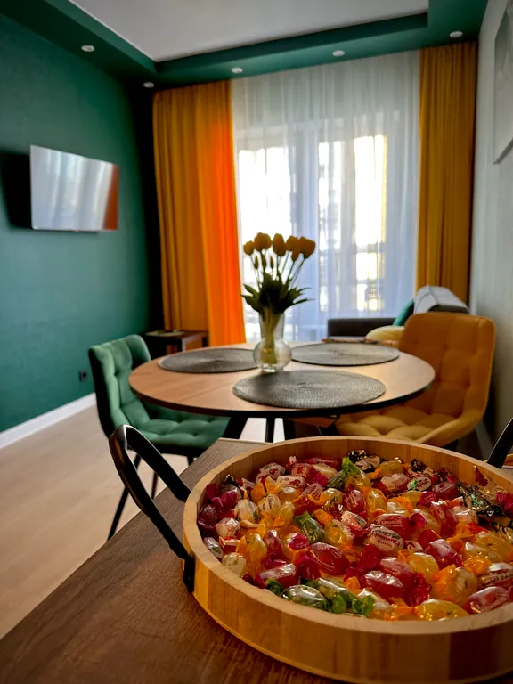 Видовая квартира с отдельной спальней