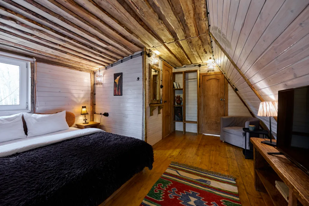 Дом номер 12 категории Люкс с электрокамином и двумя санузлами