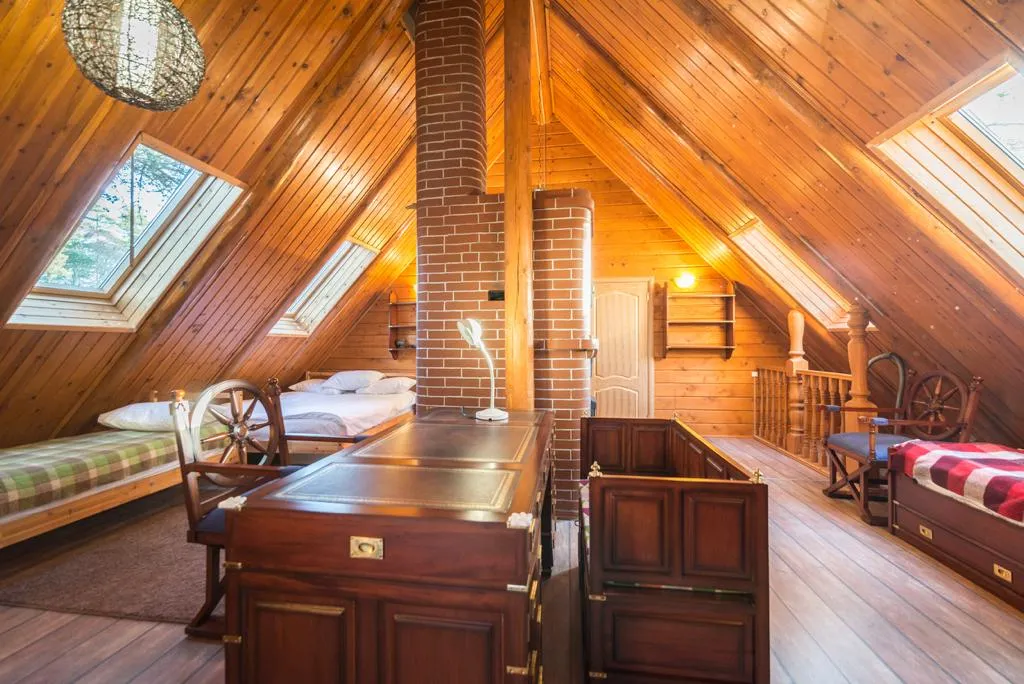 Коттедж Дом для отдыха рядом с рекой Луга — Луга