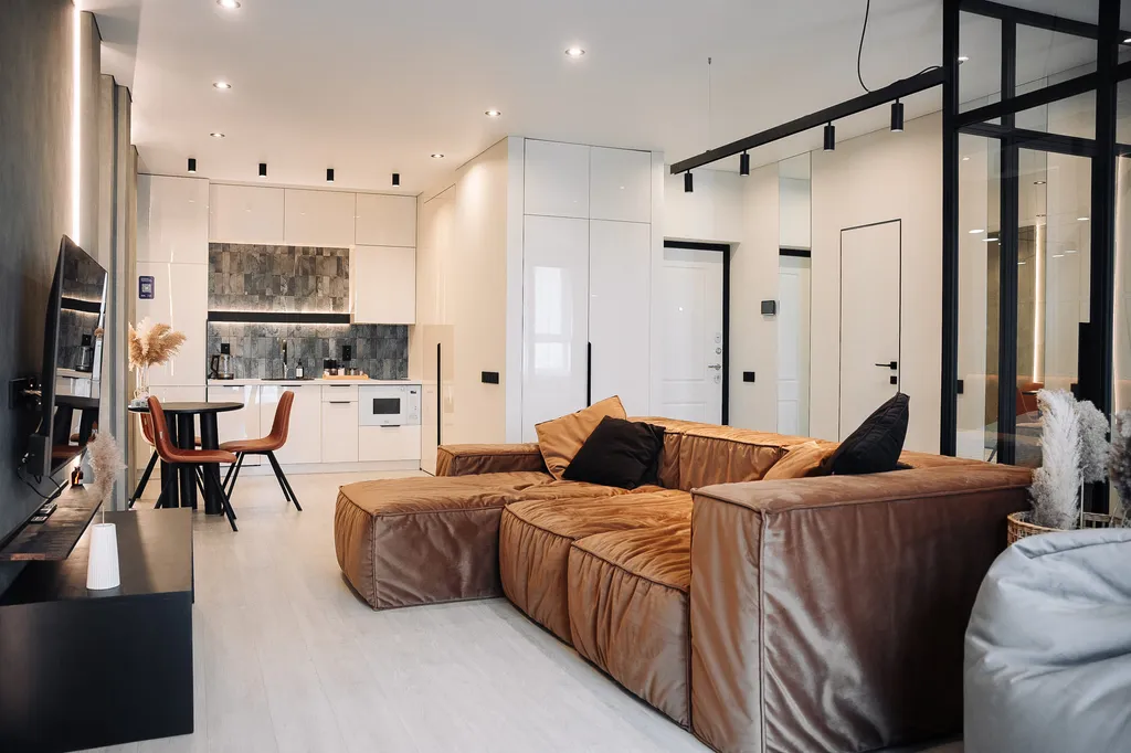 Квартира с видом на город