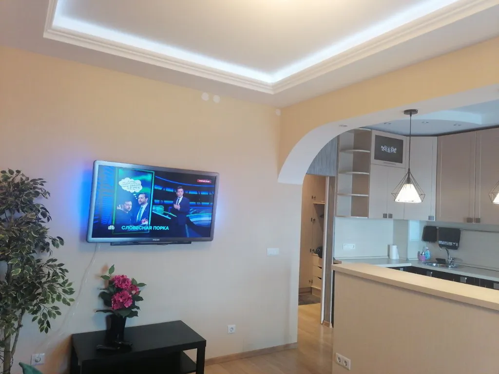 Квартира Уютные апартаменты с красивым видом на город и Волхов — Великий Новгород