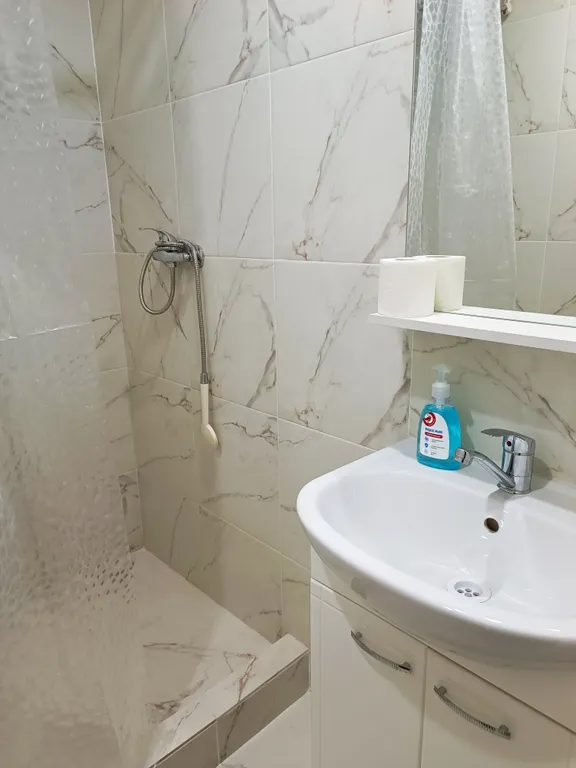 Компактная студия с двуспальным диваном у станции МЦД4 Железнодорожная