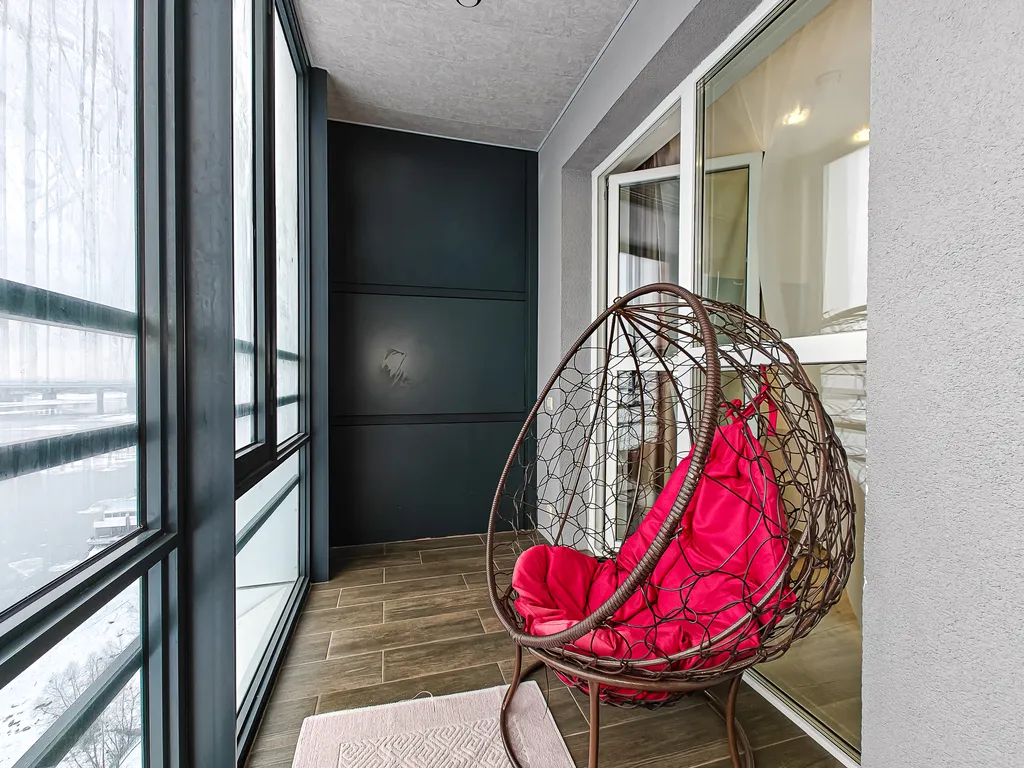 Апартаменты в Апарт Ривер с видом на реку