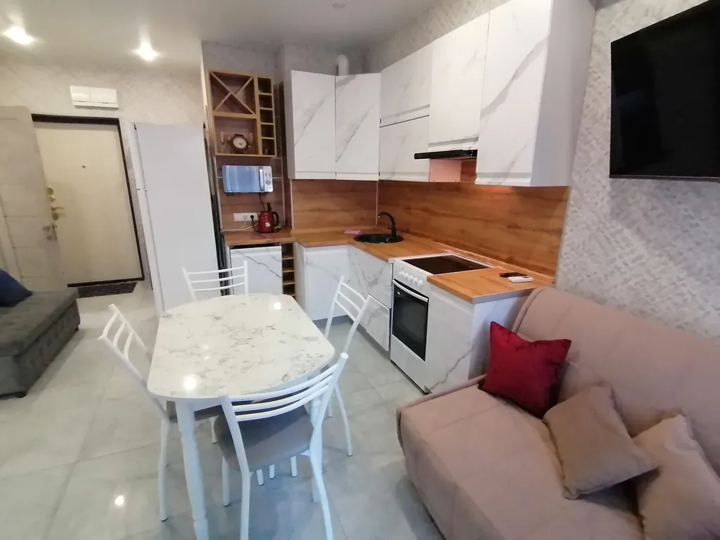 Каравелла Португалии, квартира у моря с бассейном