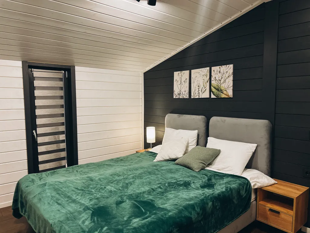 Дизайнерский дом с гриль-мангалом, сауной и большой террасой