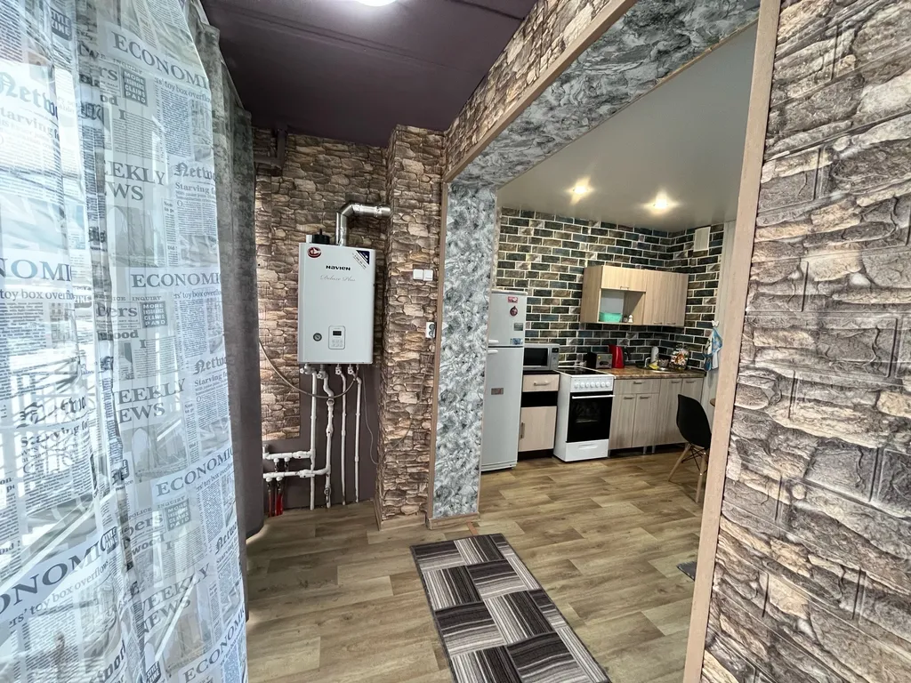 Студия с автономным отоплением