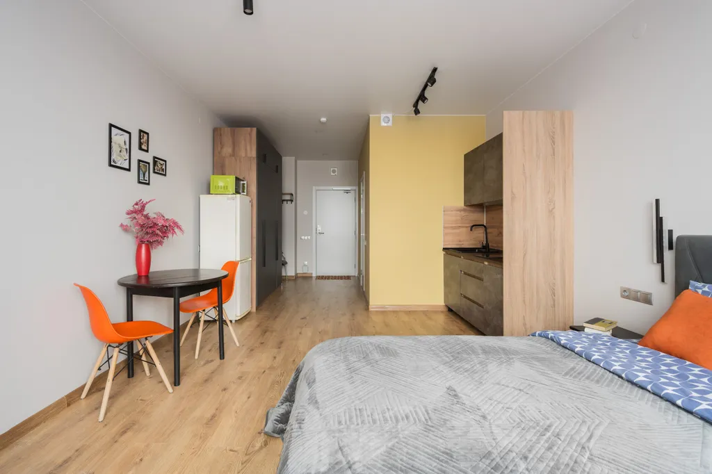 Квартира Квартира Студия в Кировском Авенире в 10мин от метро Автово — Санкт-Петербург