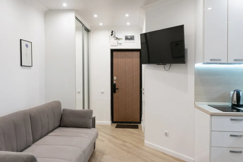 Уютная квартира Морент в комплексе с бассейном и эвкалиптами