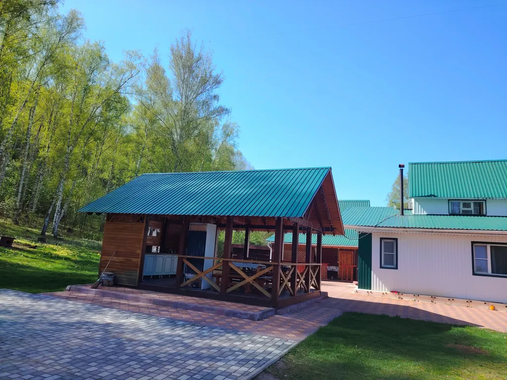 Благоустроенный дом 100кв.м с березовым лесом на территории.