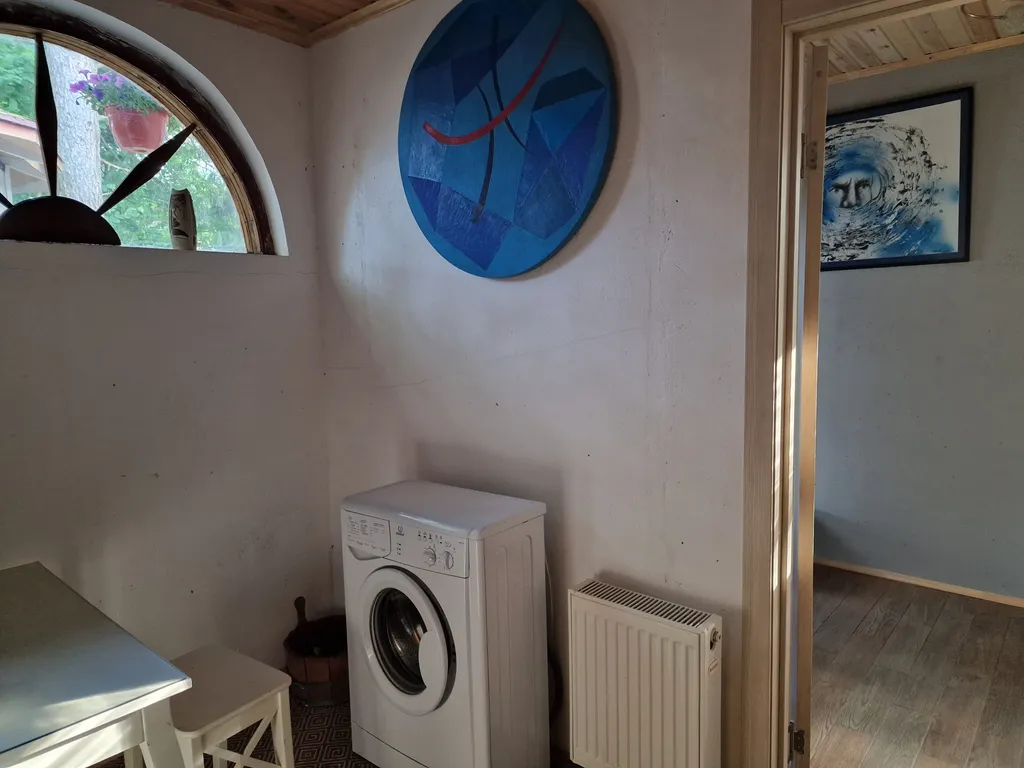 Уютный домик с сауной с видом на лес