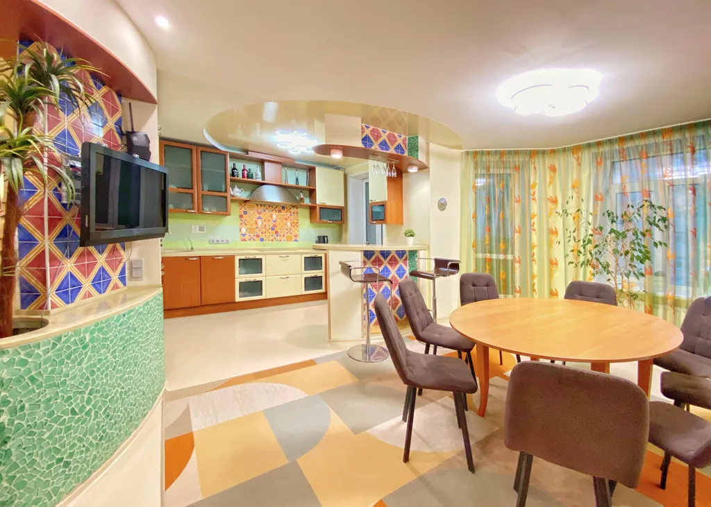 Просторные апартаменты Апарт-Комфорт с сауной и рабочим кабинетом