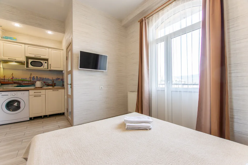 Квартира Квартира Студия с видом на горы — Алушта