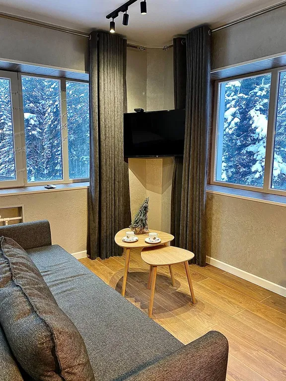 Уютная квартира с видом на лес Dombay flats "Горы" — аренда посуточно в Домбай