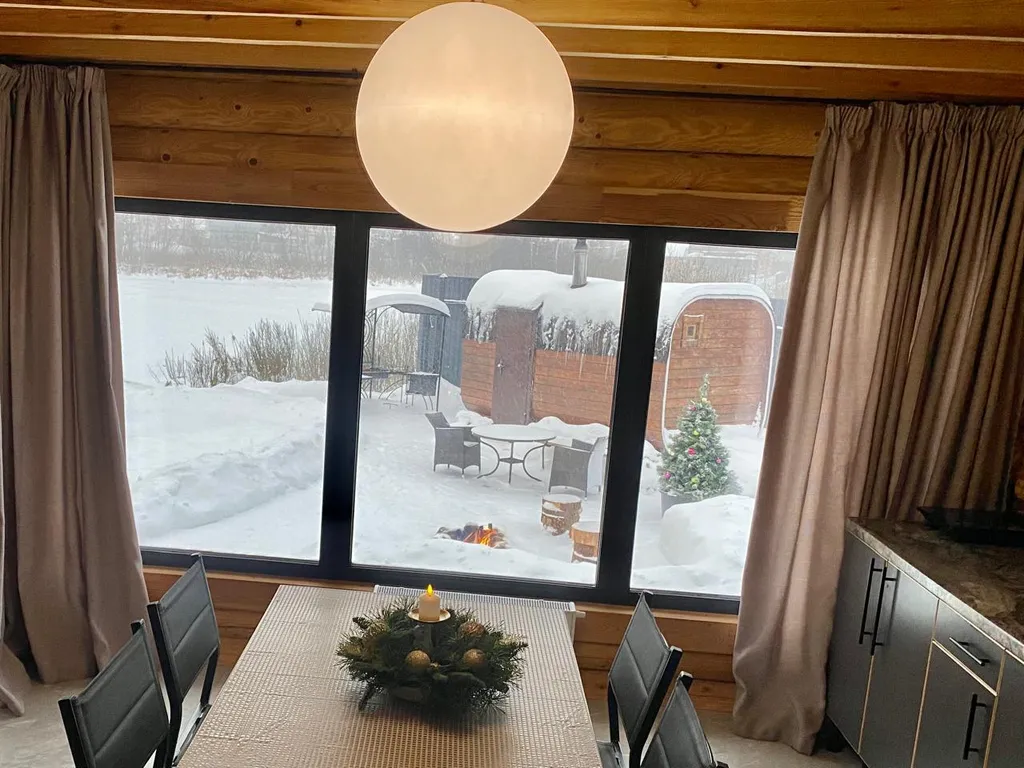 Коттедж Дом на берегу залива с баней — Духанино