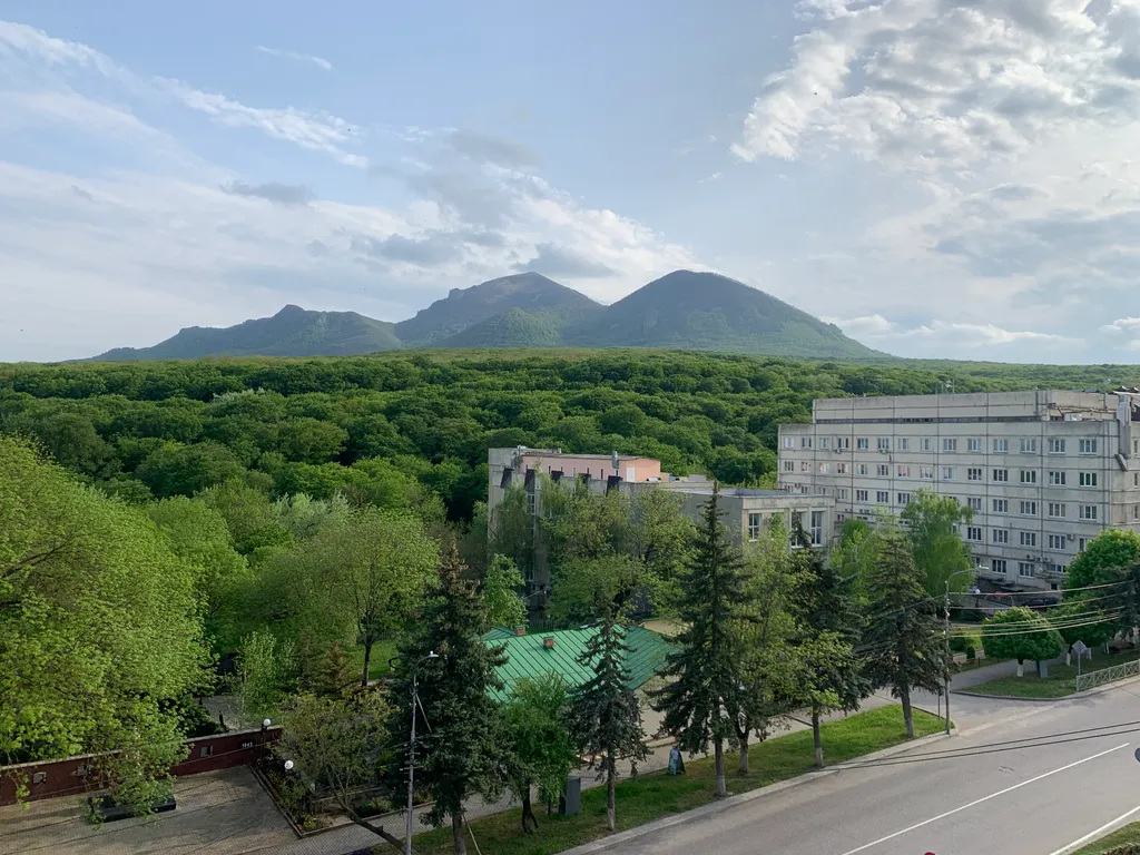 Квартира с видом на гору Бештау
