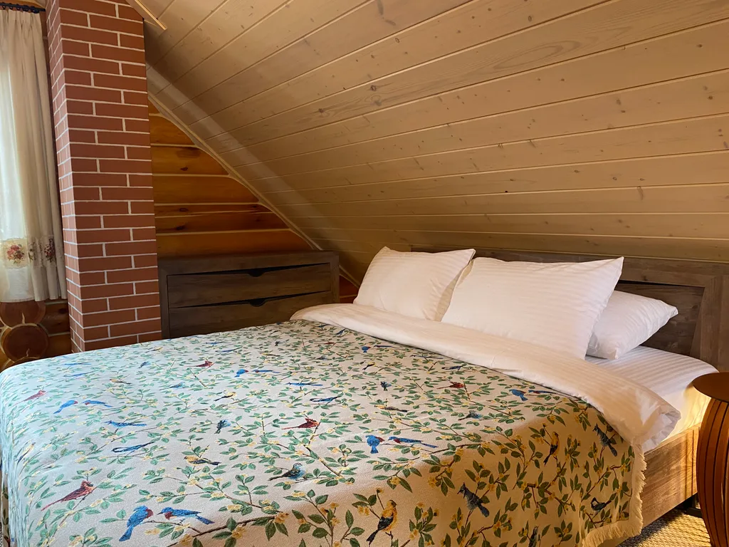 Атмосферный дом с русской печью и баней